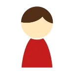 Male General Red SVG Icon